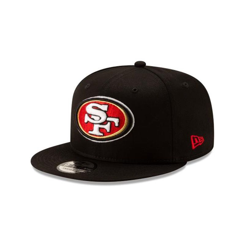 NFL San Francisco 49ers 9Fifty Snapback (BQO3553) - Black New Era Caps